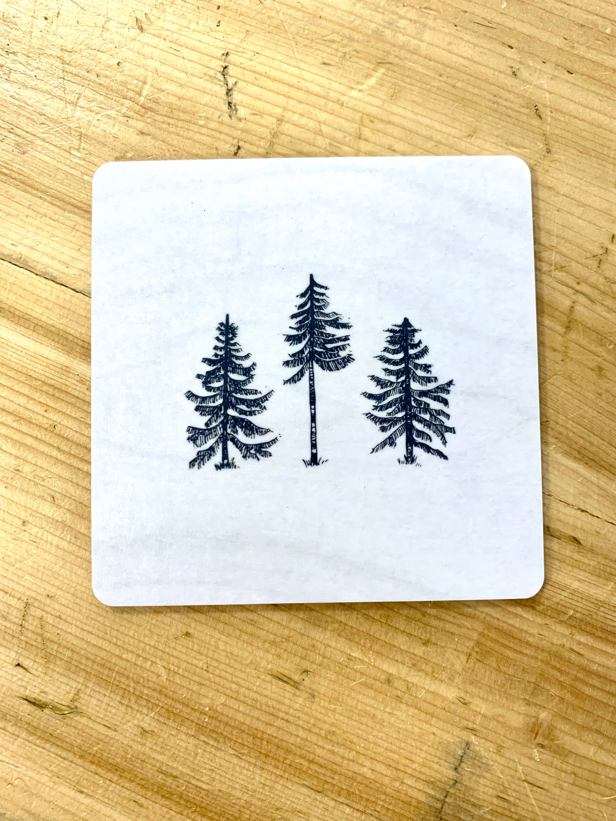 Three Pines® Coasters (Set of 4) - The Woods Maine