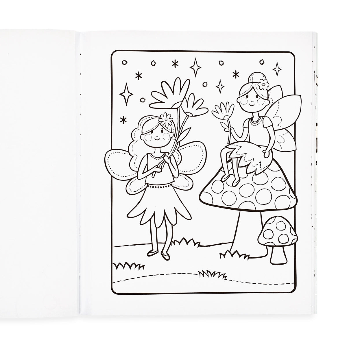 Princesses & Fairies Coloring Book - Ooly