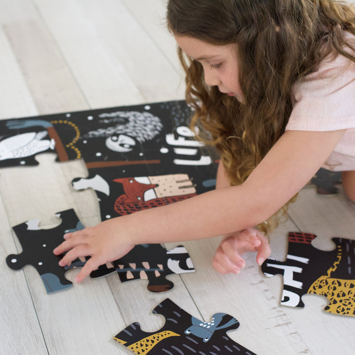 Night Life Floor Puzzle - Wee Gallery