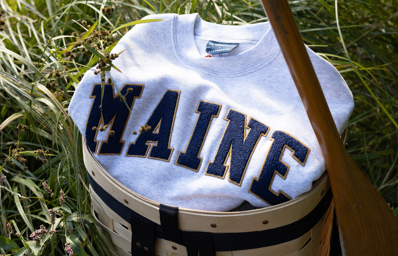 Maine Sweatshirt Made in the USA