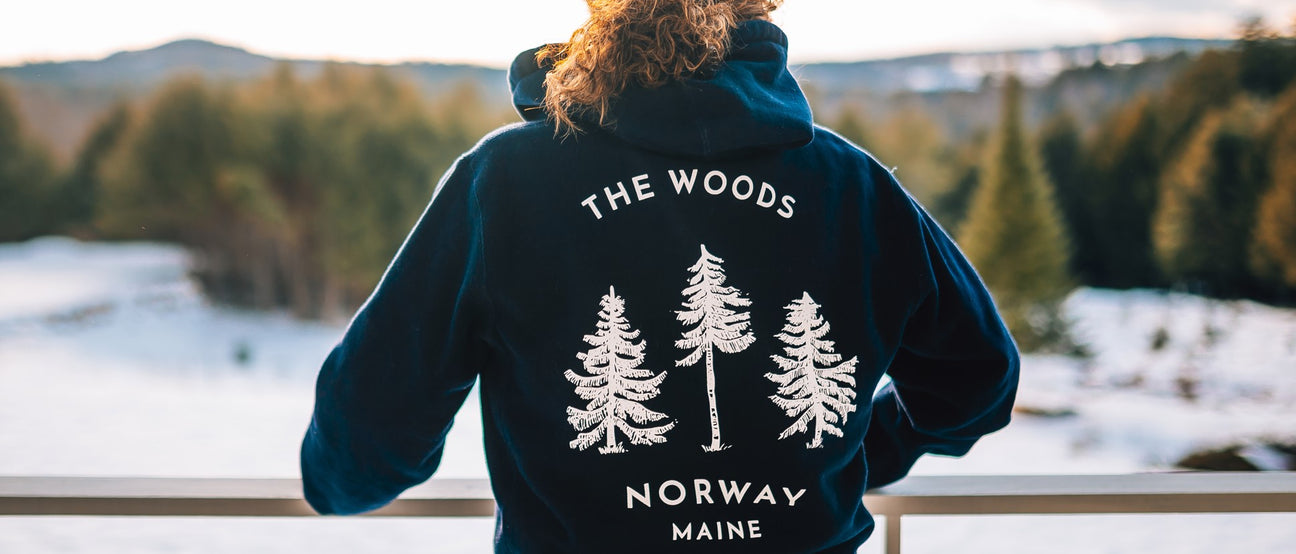 The Norway, Maine Apparel and Gifts Collection by The Woods Maine only at The Woods Maine Shop