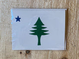 Original Maine Flag Note Cards - Original Maine