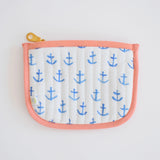 Anchor Coin Purse - Sara Fitz