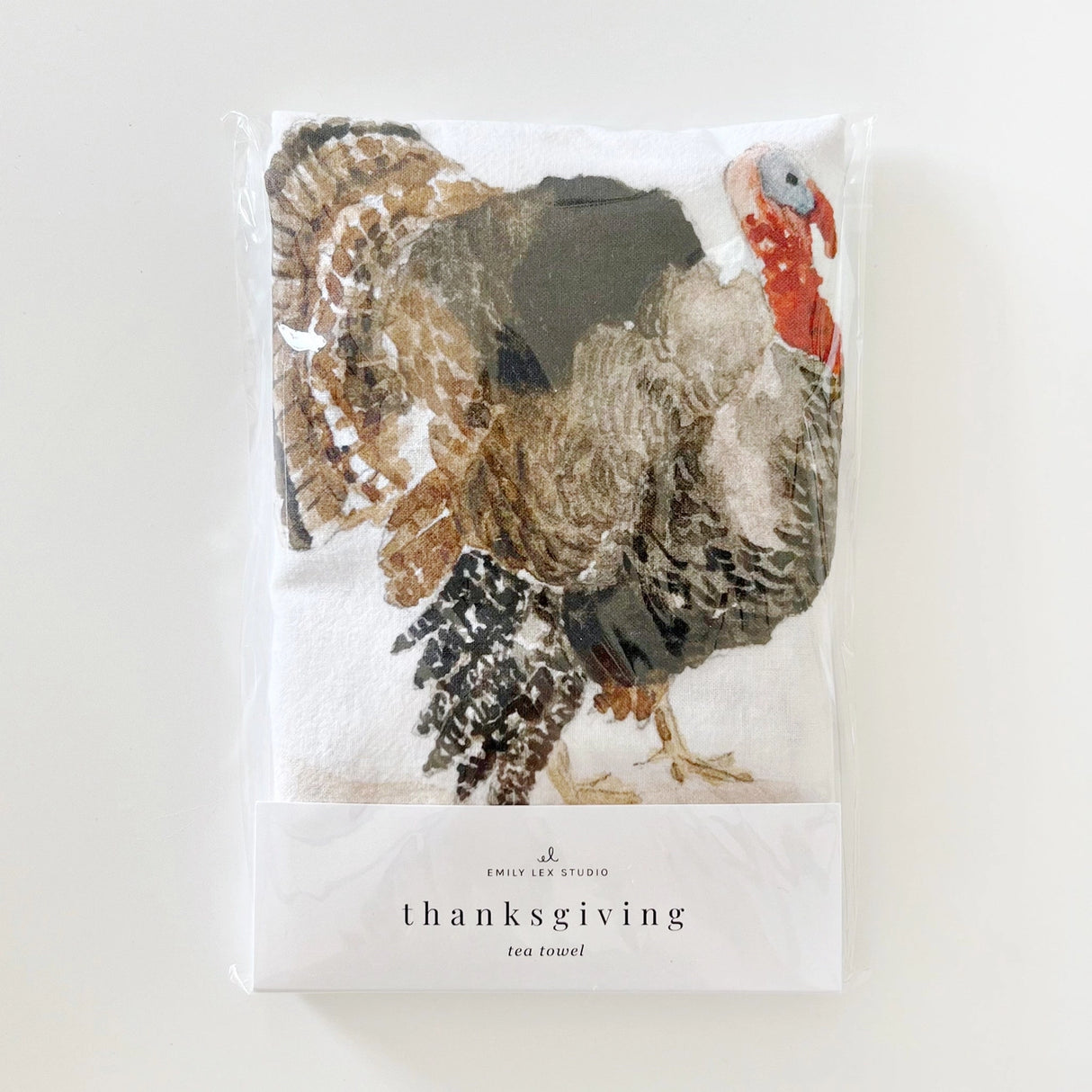Thanksgiving Tea Towel - emily lex studio