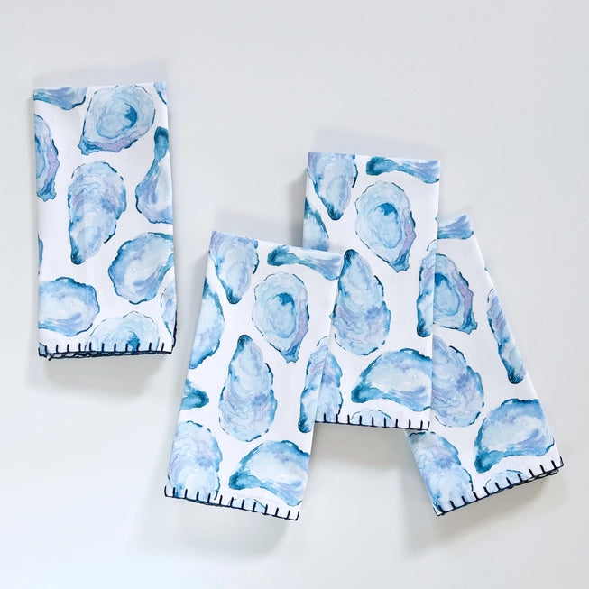 Maine Mussell Shell Cotton Napkin Set - Gert & Co | Gifts from Maine