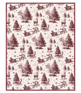 Santa Toile Blanket - ChappyWrap