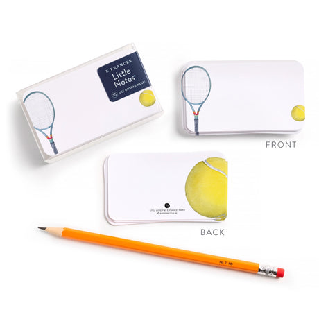 Tennis Set of 55 Little Notes® - E. Frances Paper