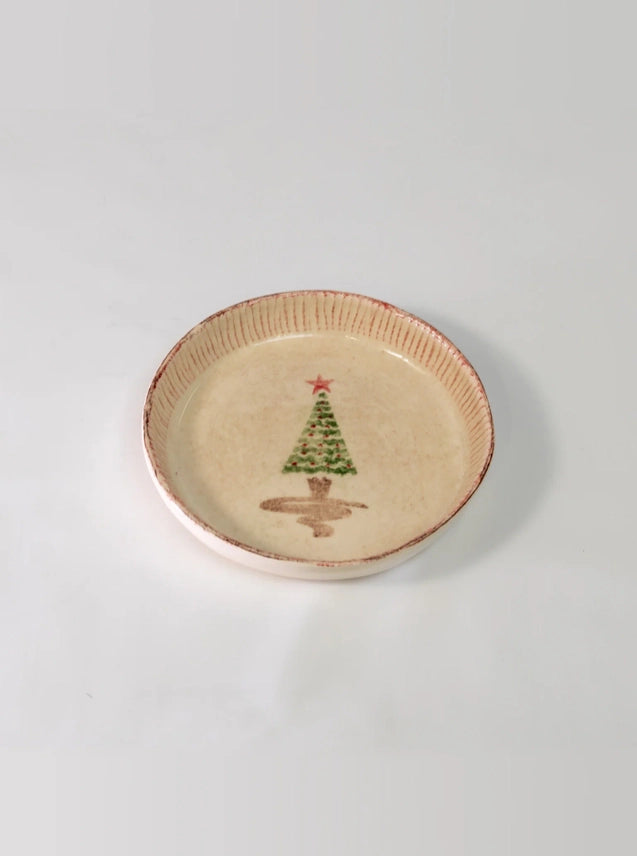 Holiday Salad Plate with Lip - Zafferano America