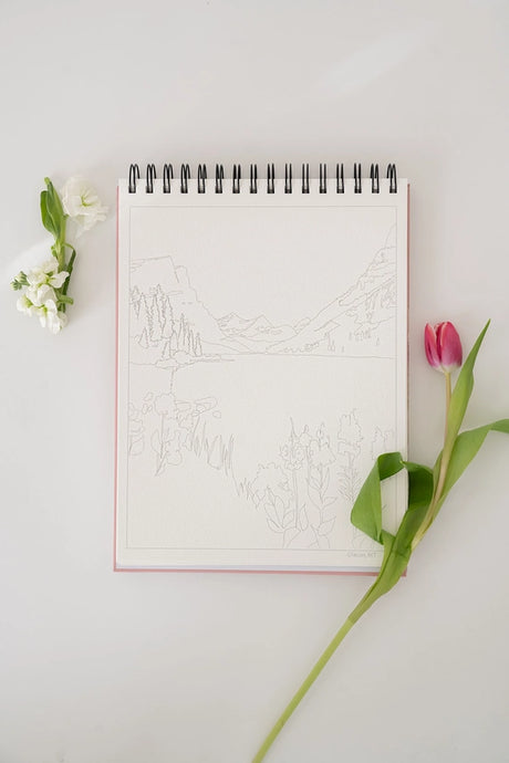 National Parks Watercoloring Book - Bailey Rae Studio