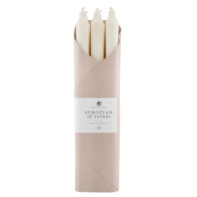 12 Inch Taper Candles -  Northern Lights - The Woods Maine