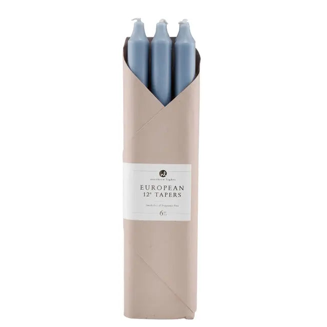 12 Inch Taper Candles -  Northern Lights - The Woods Maine