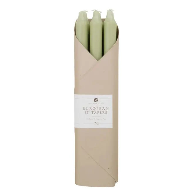 12 Inch Taper Candles -  Northern Lights - The Woods Maine