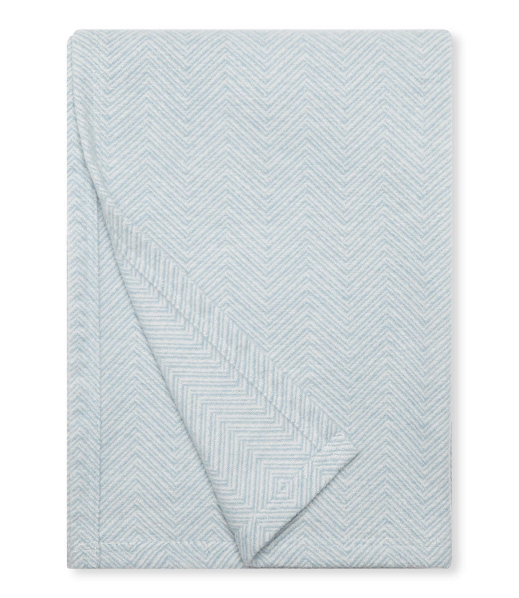 Fog Herringbone Shawl - Chappy Wrap