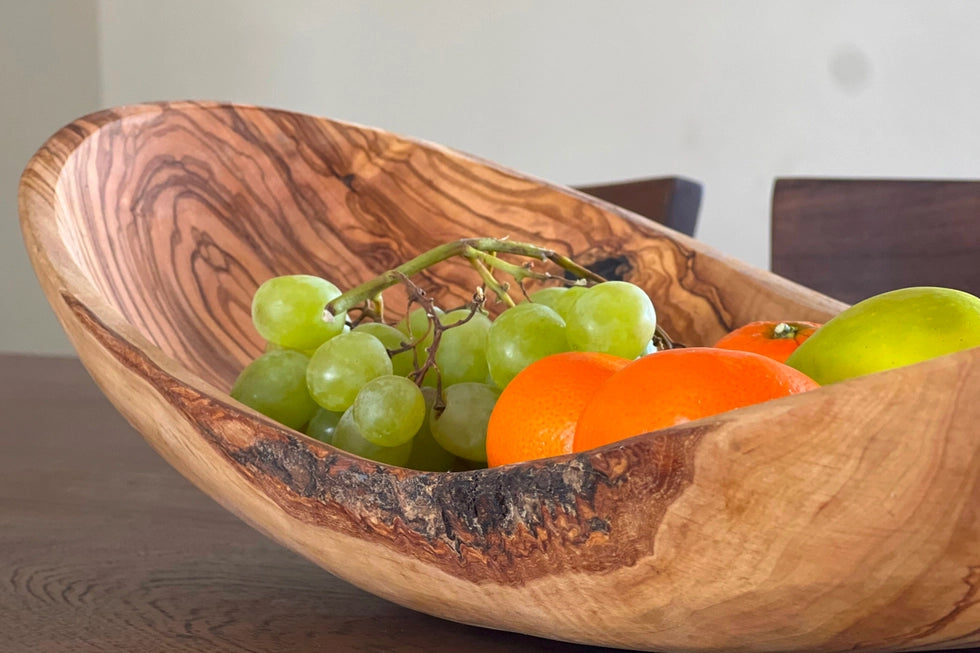 Italian Olivewood Serving Bowl - Verve Culture