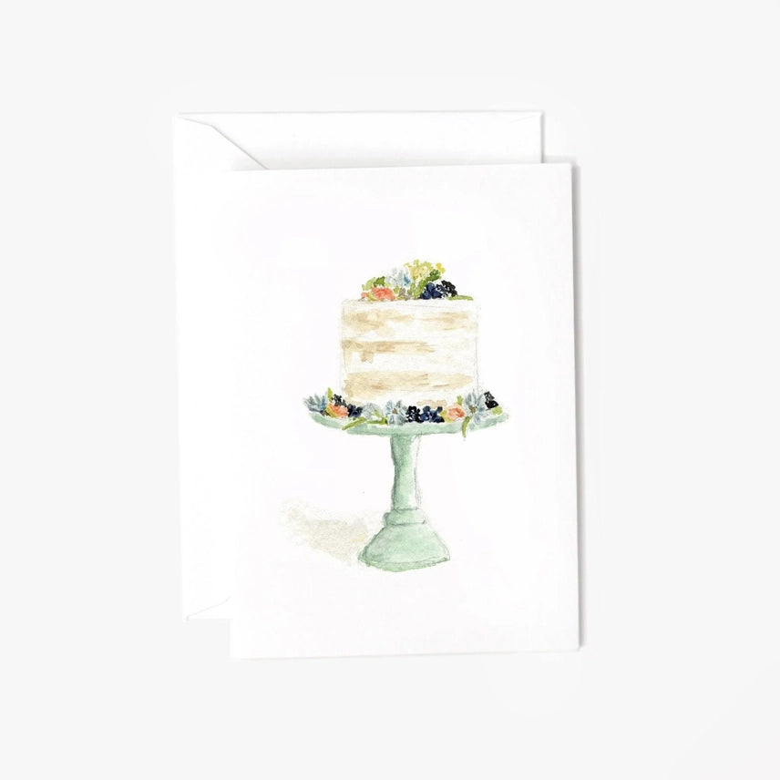 Cake Mini Notecard - emily lex studio