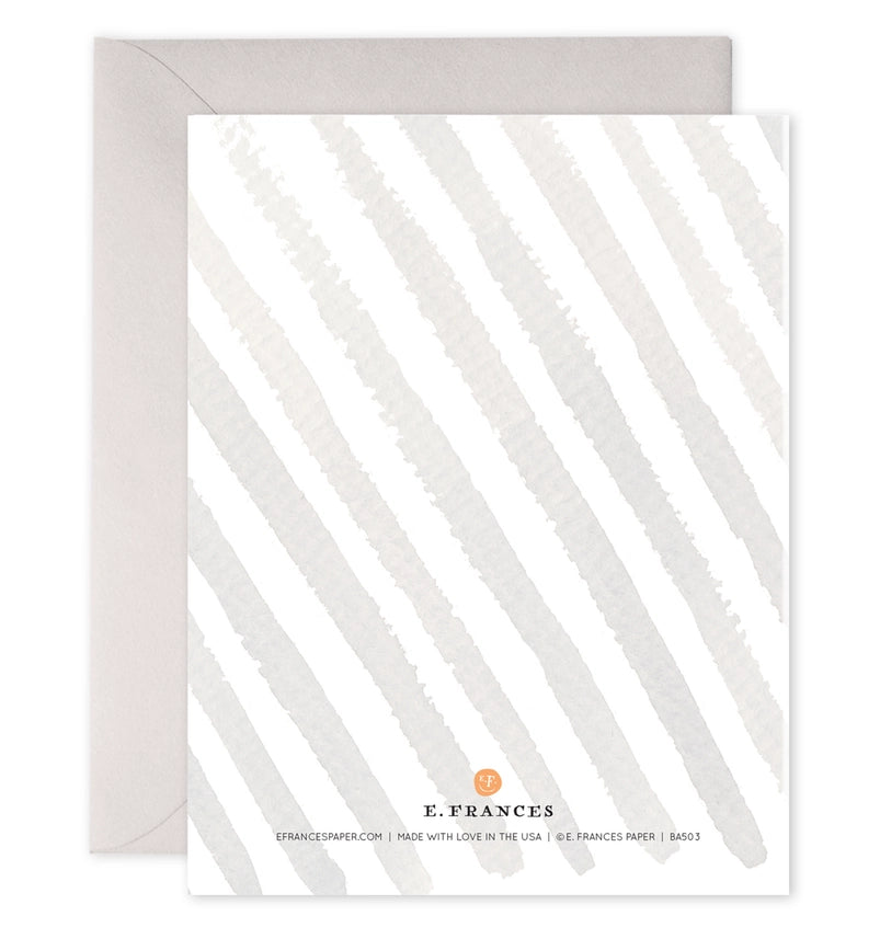Welcome Little One Greeting Card - E. Frances Paper