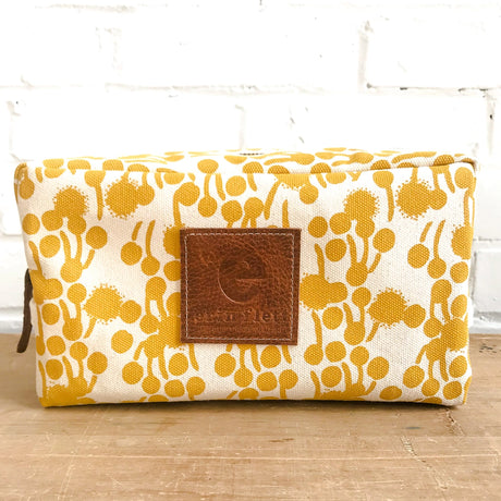 Gold Berries Toiletry Bag - Erin Flett | MADE IN MAINE