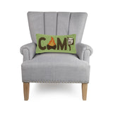 Camp Marshmallow Hook Pillow - Peking Handicraft
