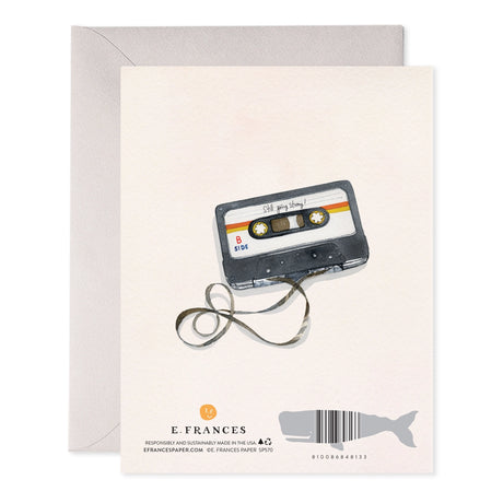 Anniversary Mix Tape Greeting Card - E. Frances Paper