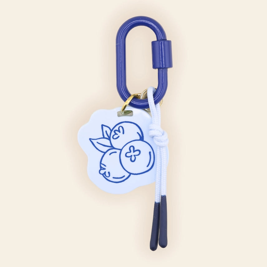 Blueberries Bag Charm - Freshwater Curated Goods
