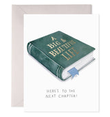 Next Chapter Graduation Card - E. Frances Paper