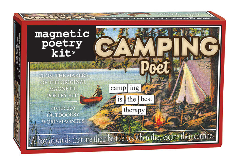 Camping Poet - Magnetic Poetry Kit