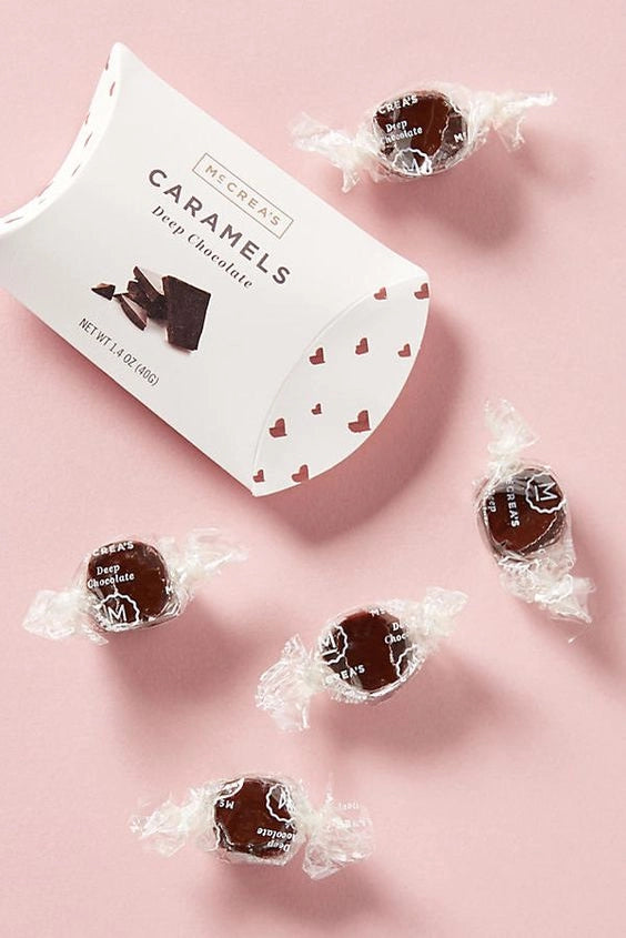 Deep Chocolate Caramels (Box of 6) - McCrea's Candies