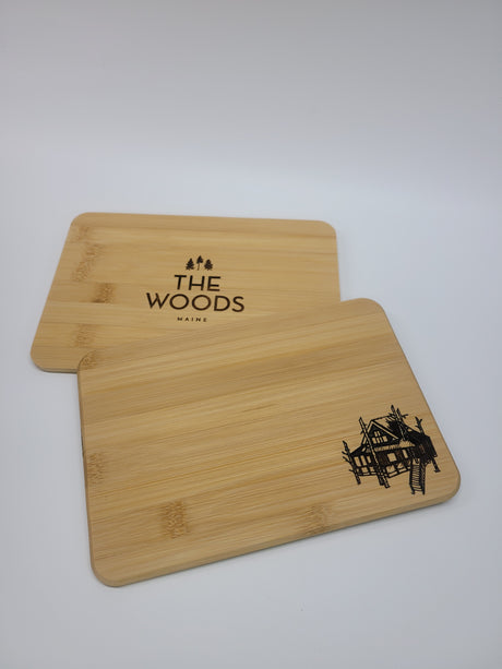 The Woods Maine® Treehouse Cutting Board - Snowdon Customs