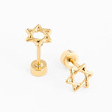 Star of David Stud Earring - Pip Pop Post