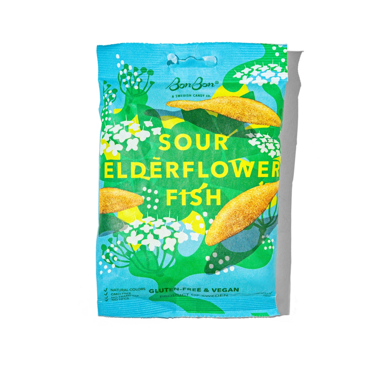 Sour Elderflower Swedish Fish Candy - BonBon