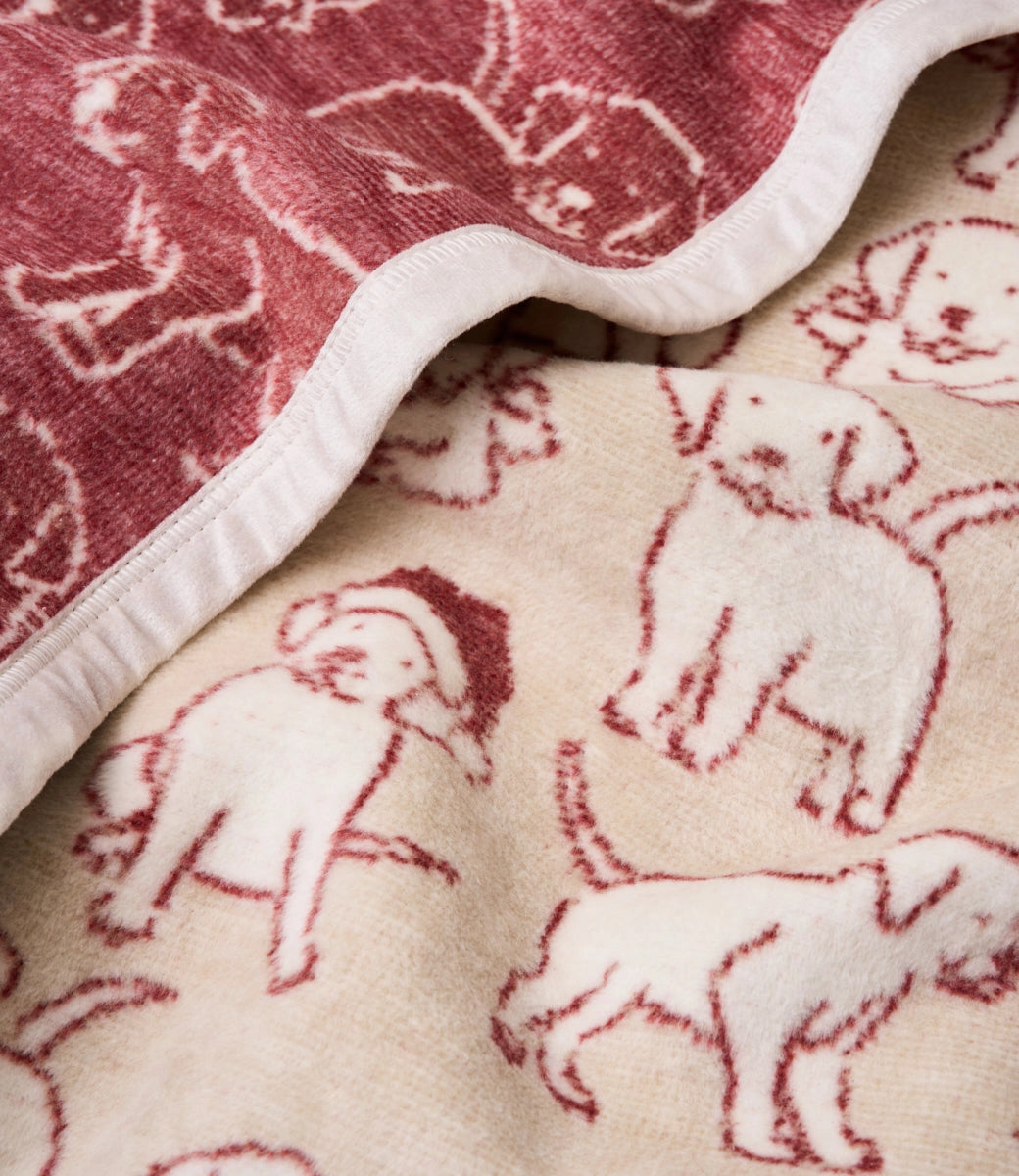 Santa Puppies Mini Blanket - ChappyWrap