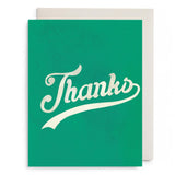 Varsity Thanks Boxed Card Set of 6 - E. Frances Paper
