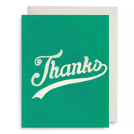 Varsity Thanks Boxed Card Set of 6 - E. Frances Paper