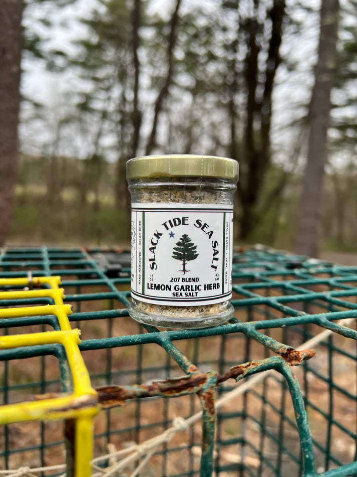 207 Blend Lemon Garlic Sea Salt - Slack Tide Maine