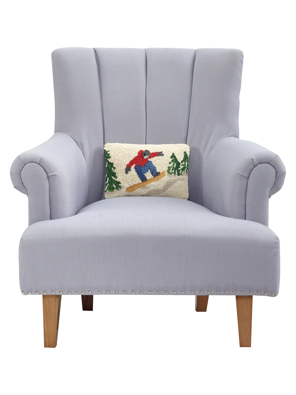 Snowboarder Hook Pillow - Peking Handicraft