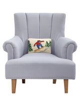 Snowboarder Hook Pillow - Peking Handicraft