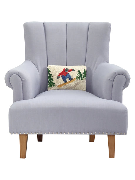 Snowboarder Hook Pillow - Peking Handicraft