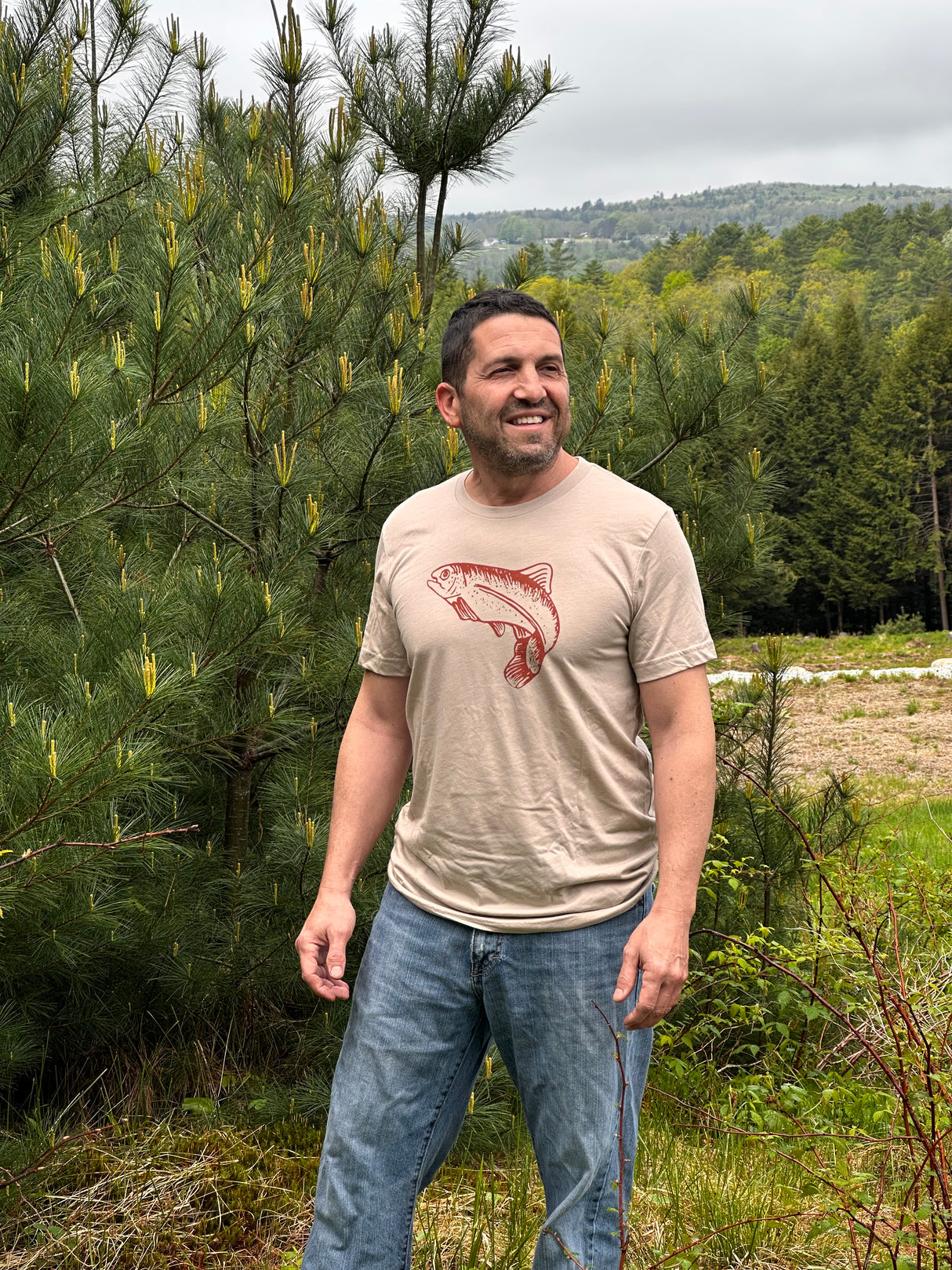 The Woods Maine® Trout Adult Short Sleeve