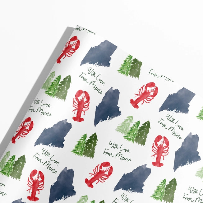 With Love From Maine Gift Wrap - Gert & Co