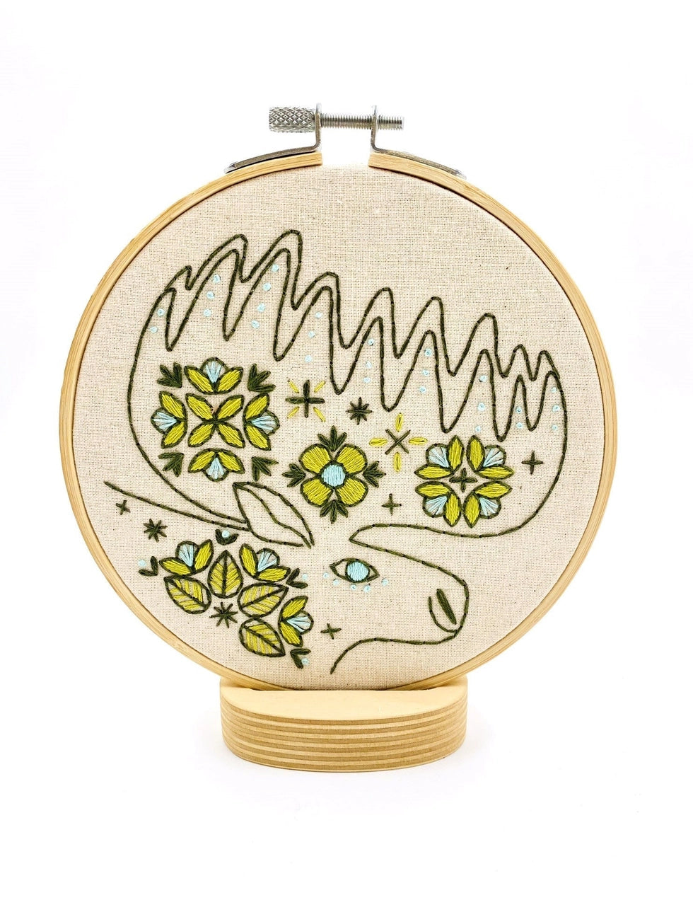 Moose Embroidery Kit - Hook, Line & Tinker