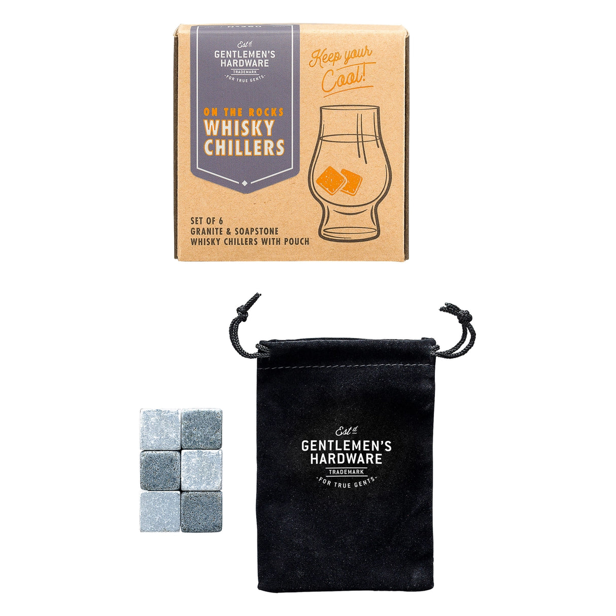 Whisky Chiller Rocks - Gentlemen's Hardware