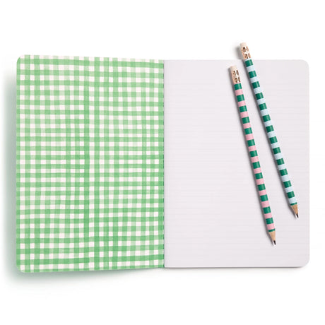 Gardener Set of Two Stitched Notebooks - E. Frances Paper