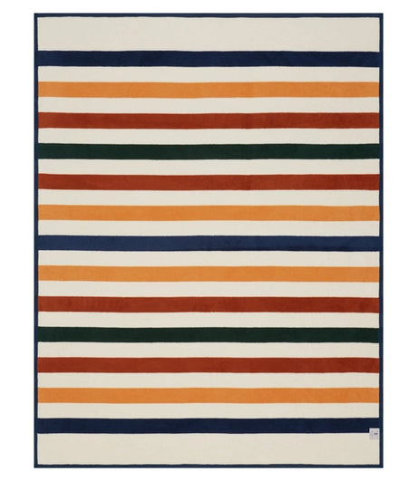 Vintage Casco Bay Stripe Blanket - Chappy Wrap