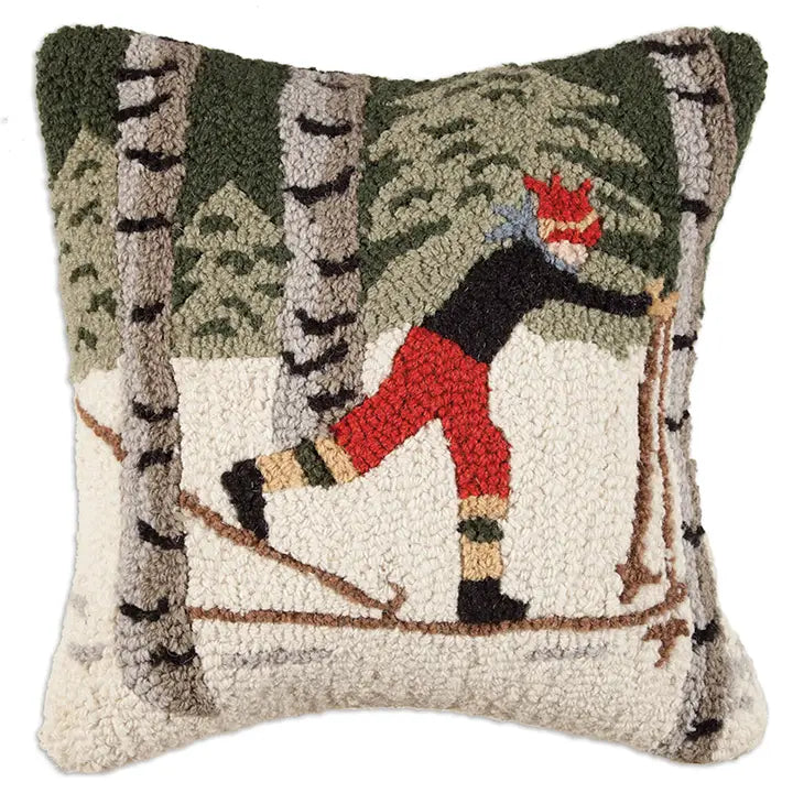 XC Skier Pillow - Chandler 4 Corners