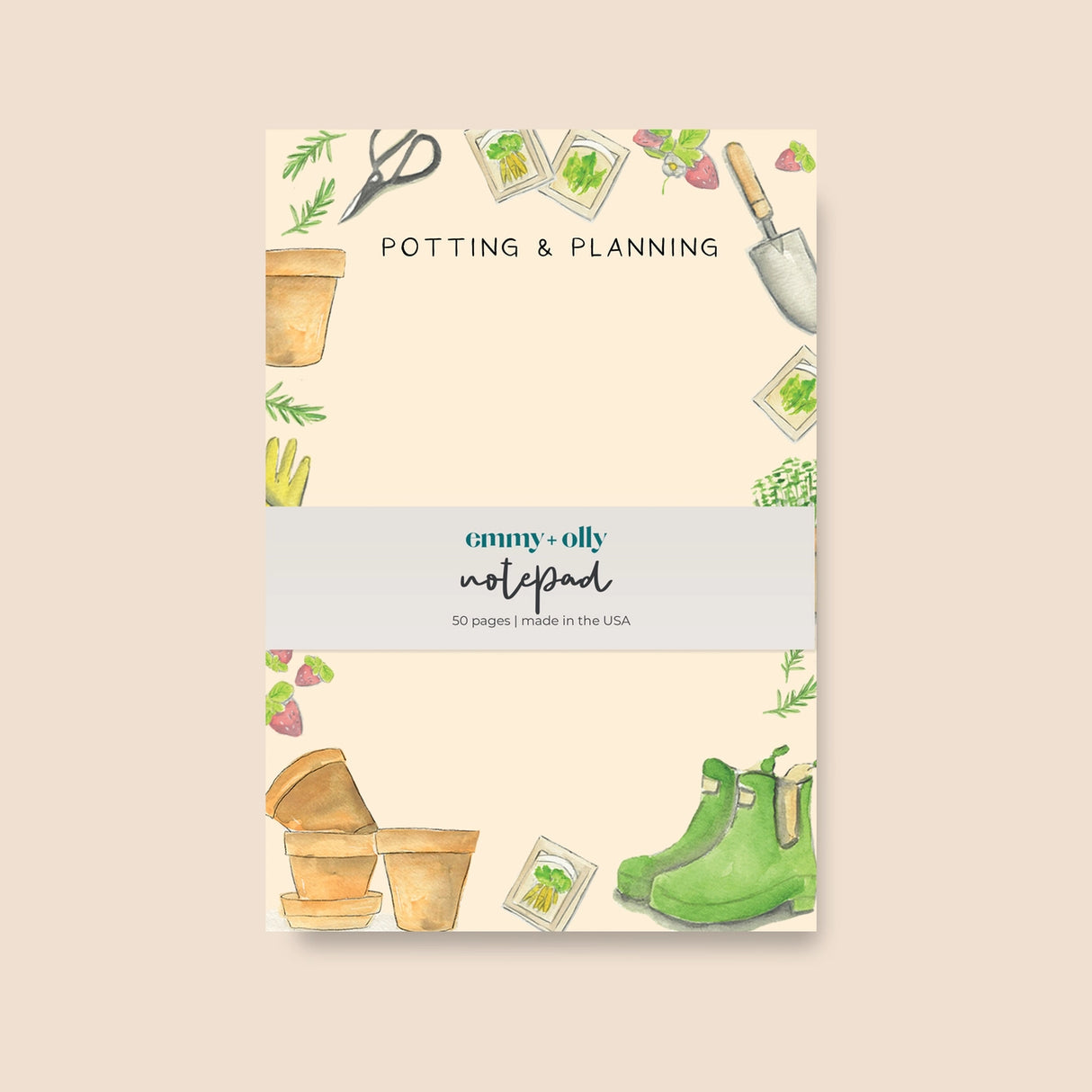 Potting & Planning To-Do List Notepad - Emmy + Olly