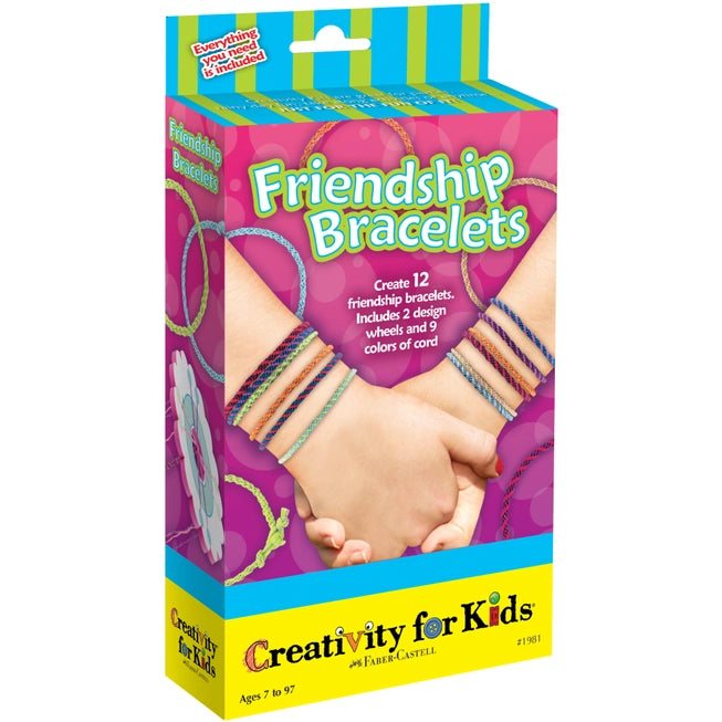 Friendship Bracelet Kit- Faber-Castell