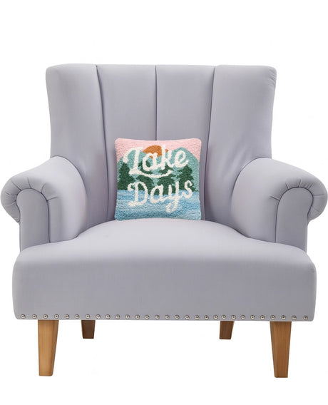 Lake Days Hook Pillow - Peking Handicraft