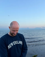 The Woods Maine® x Boathouse French Terry NEW ENGLAND Crewneck | MADE IN THE USA