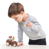 Timber Taxi Toy - Tender Leaf Toys