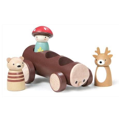 Timber Taxi Toy - Tender Leaf Toys